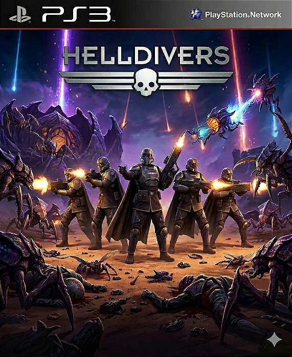 Helldivers Ps3 Psn Mídia Digital
