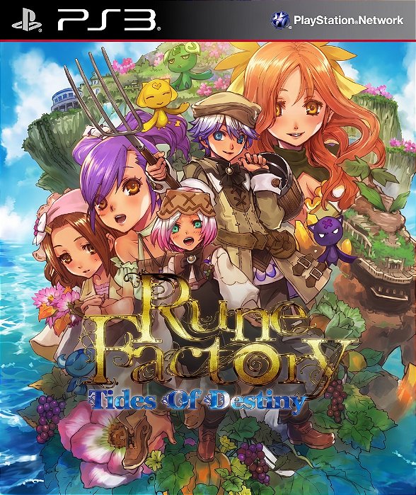 Rune Factory Tide Of Destiny Ps3 Psn Midia Digital