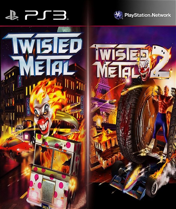 Twisted Metal 1 + 2 Dual Pack Ps3 Psn Midia Digital