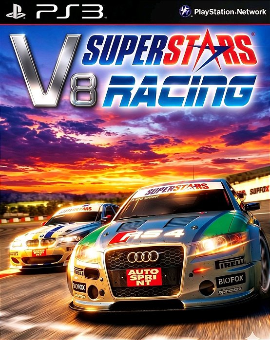 Superstars V8 Racing Ps3 Psn Mídia Digital