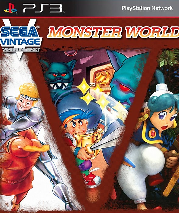 Sega Vintage Collection: Monster World Ps3 Psn Mídia Digital
