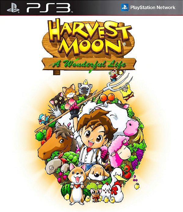 Harvest Moon A Wonderful Life Special Edition Ps3 Psn Mídia Digital