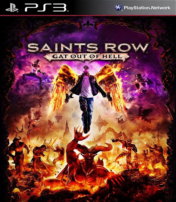 Saints Row Gat Out Of Hell Ps3 Psn Mídia Digital