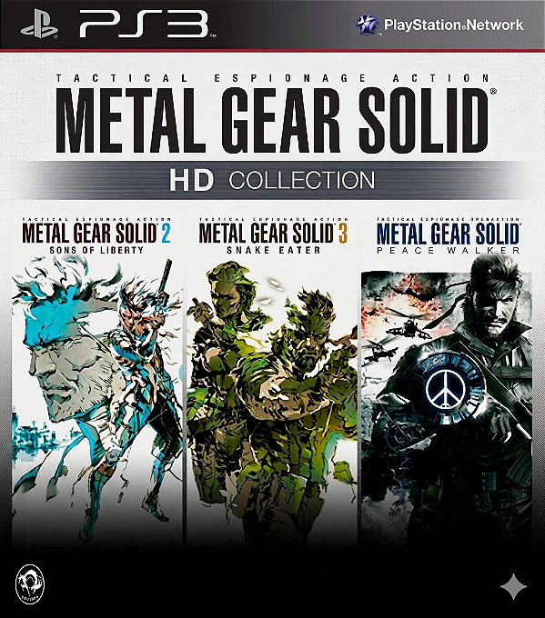 Metal Gear HD Collection Ps3 Psn Mídia Digital