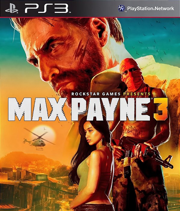 Max Payne 3 MXP3 Ps3 Psn Mídia Digital