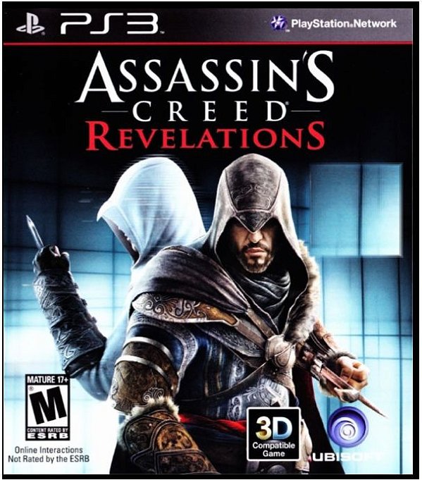 assassins creed 1+dino crisis 2 para ps3 em mídia digital