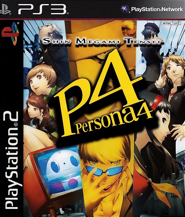 Shin Megami Tensei: Persona 4 Ps3 (Clássico Ps2) Psn Mídia Digital