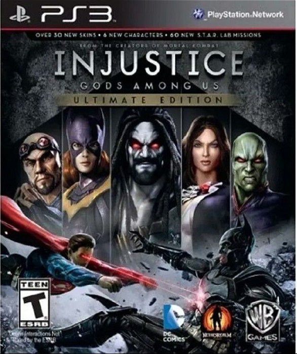 Injustice: Gods Among Us Ultimate Edition Ps3 Mídia Digital -  kalangoboygames