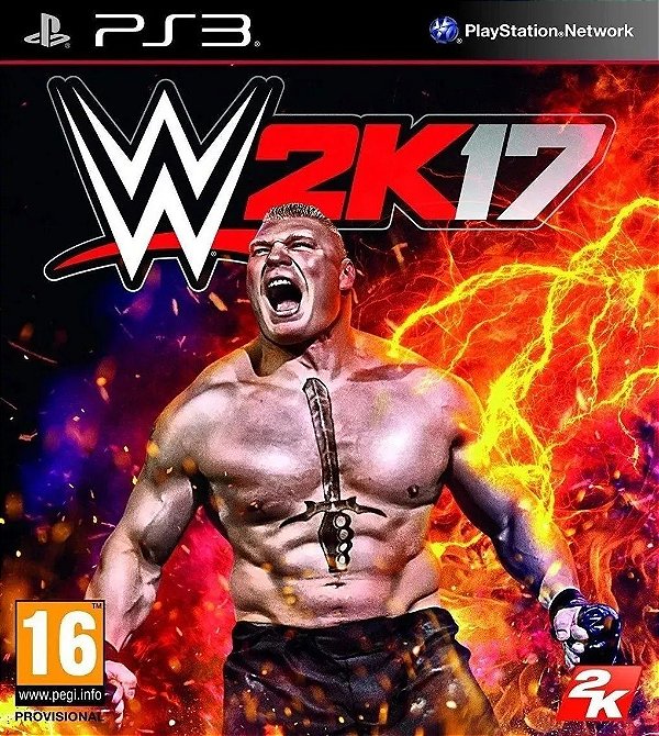 WWE 2K17 w2k17 Ps3 psn Mídia Digital
