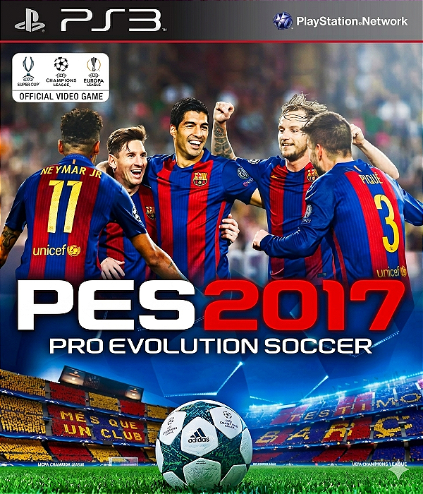 Pes 2017 - pro evolution soccer 17 PS3 Psn Mídia Digital