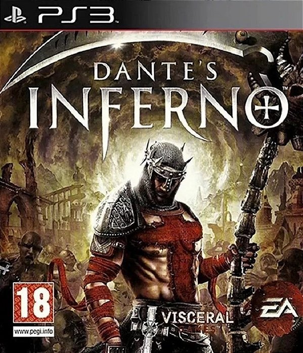 Jogo Dantes Inferno Ps3 Playstation 3 - Mídia Física Original