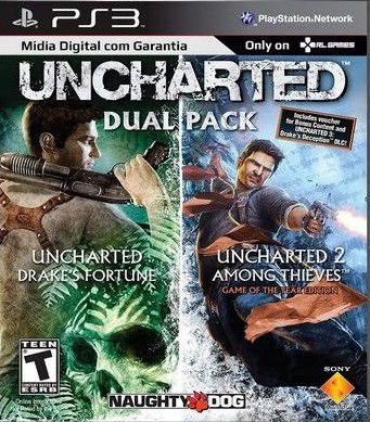 Combo Uncharted 1, 2 e 3 Mostruário - Nelson Games