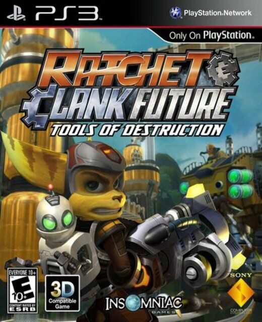 Ratchet & Clank: Tools of Destruction and Ratchet & Clank: A Crack in Time  - PS3 Games