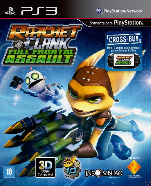 Jogo de PS4 Ratchet e Clank (MÍDIA FÍSICA)