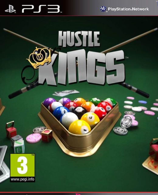 hustle kings ( sinuca ) para ps3 em mídia digital