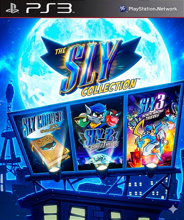 The Sly Collection HD Ps3 (clássico PS2) Psn Digital