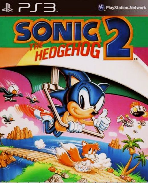 sonic the hedgehog 2 game cover