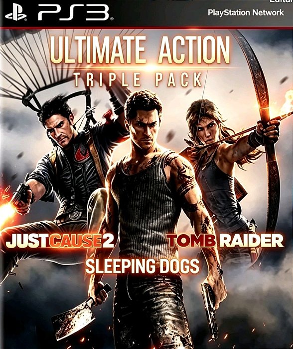 Ultimate Triple Action Pack Ps3 Mídia Digital Psn