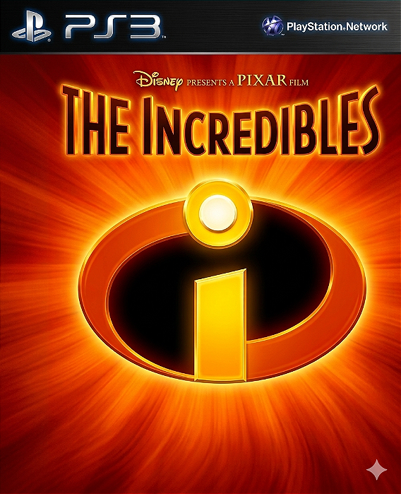 Disney Pixar Os Incríveis (Ps2 Classic) Ps3 Psn Mídia Digital