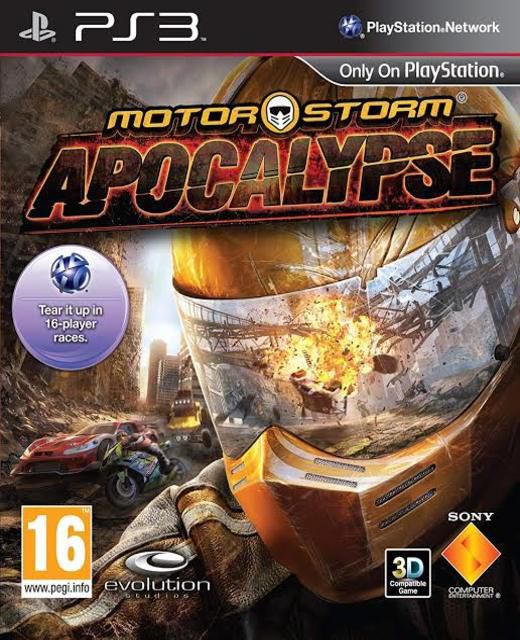 Motorstorm Apocalypse Jogo Ps3 Playstation 3 Corrida