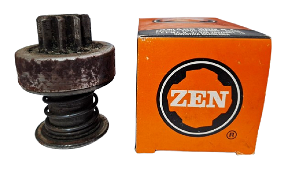 IMPULSOR DE PARTIDA ALFA ROMEU BMW FORD FIAT 0108 ZEN  FERRUGEM