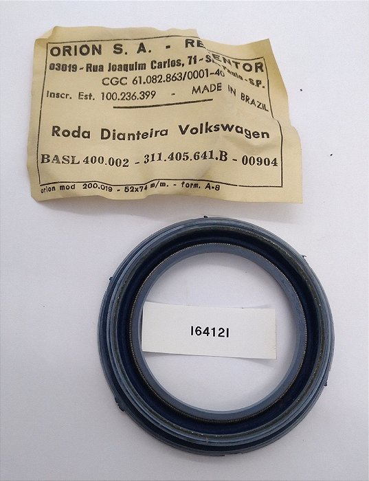 Kit Com 10 unidades Retentor Roda Dianteira 40,1x52mm Fusca Variant Brasilia Orion 00904