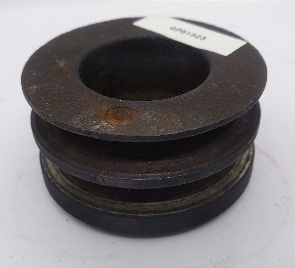 POLIA ALTERNADOR DUPLA FERRO FUNDIDO MOTOR DETROIT DIESEL EXT 70MM ALT 39MM EIXO 17MM