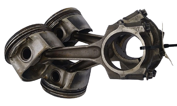 PISTÃO COM BIELA PSA 2.0 16V ORIGINAL USADO