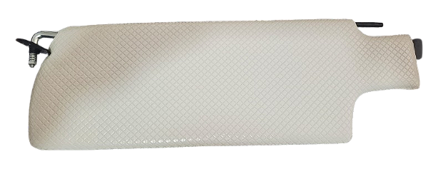 QUEBRA SOL DIREITO FUSCA 77/87 PRETO E BRANCO TEXTURA MESITER