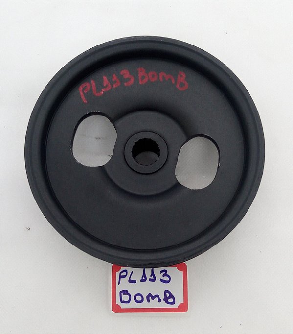POLIA DA BOMBA HIDRAULICA 4PK - 4 ESTRIAS
