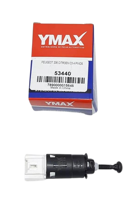 Interruptor de Luz de Freio 208 C3 4 pinos 3RHO359 53440 YMAX