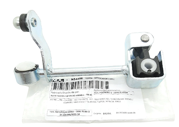 ARTICULADOR COM COXIM DE LIGAÇAO DO TRAMBULADOR ASTRA N54456 NDC