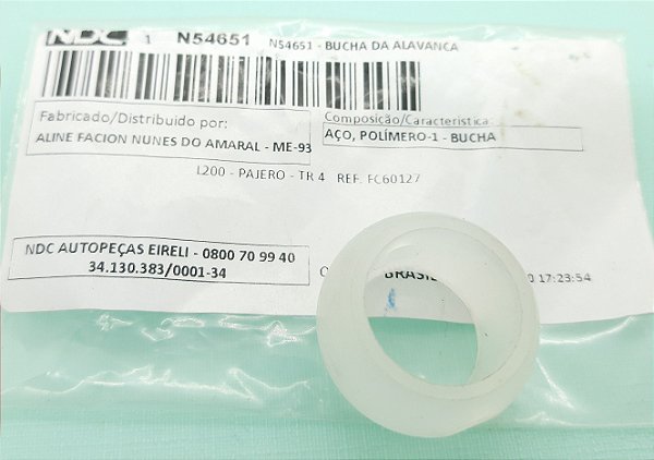 BUCHA DA ALAVANCA 4X4 REDUZIDA L200 PAJERO TR4 N54651 NDC