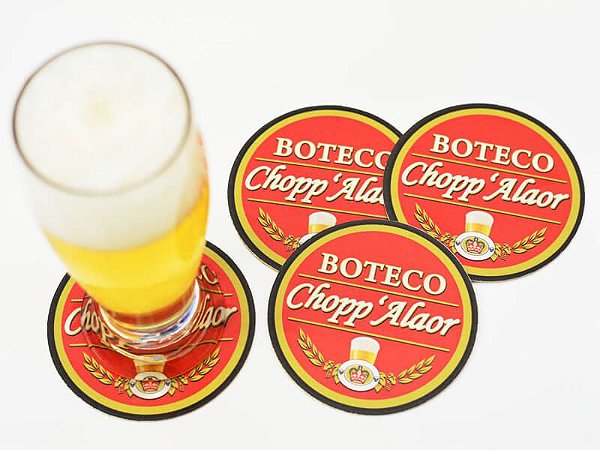 Bolacha de Chopp personalizada em Campinas