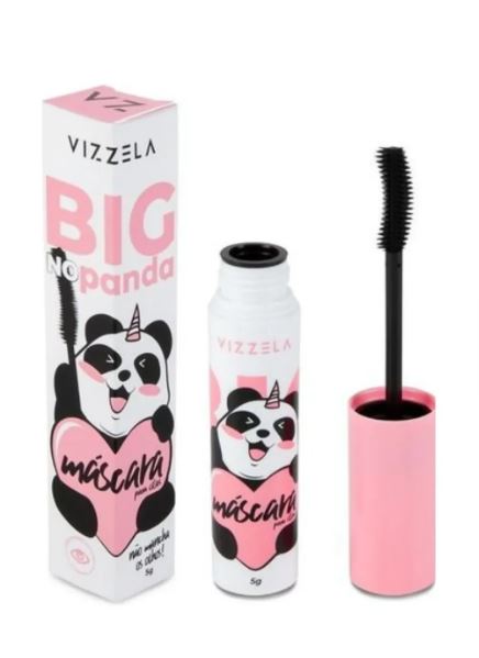 VIZZELA - Rímel Máscara para Cílios BIG NO PANDA PRETO - Natural Vegano