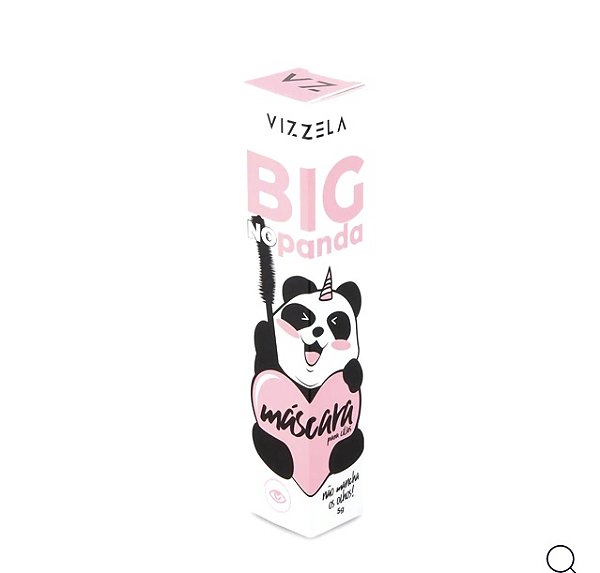 VIZZELA - Rímel Máscara para Cílios BIG NO PANDA PRETO - Natural Vegano