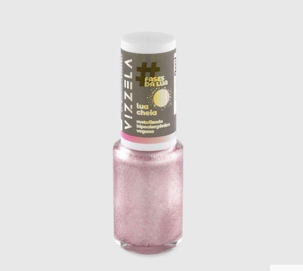 VIZZELA - Esmalte Cor Lua Cheia Coleção Fases da Lua - Vegano Natural