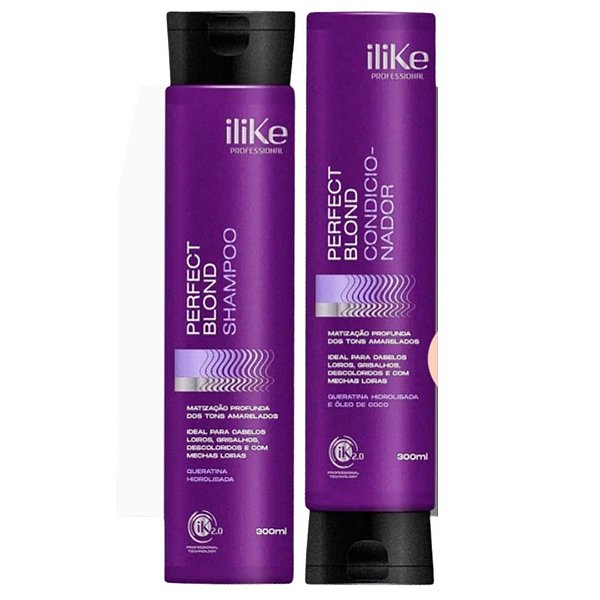 ILIKE PROFESSIONAL - PERFECT BLOND Kit Shampoo e Condicionador - Vegano