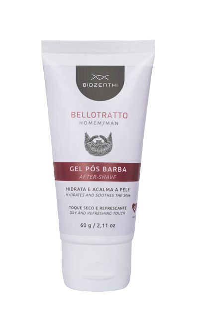 BIOZENTHI - Bellotratto Gel Pós Barba Homem 60g - Natural Vegano Sem Glúten