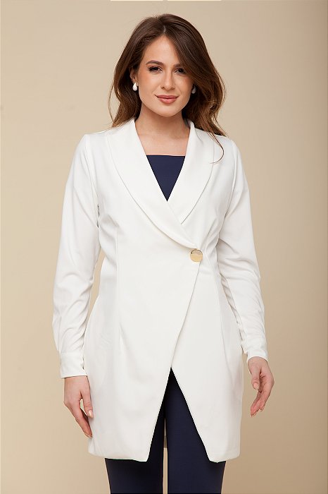 Jaleco Feminino Camille Off White