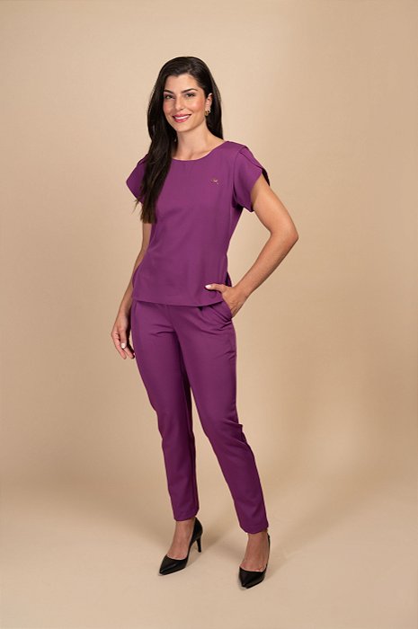 Pijama Cirúrgico Feminino Amora Cannes