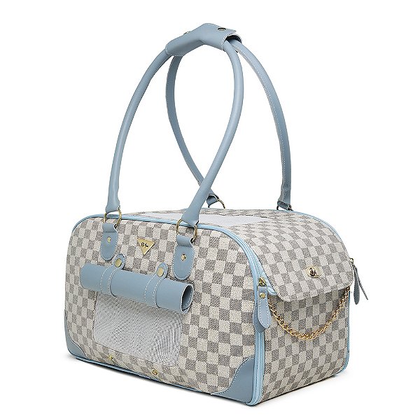 Kit Chachá Marfim com Azul Exclusivo para Seu Pet Tamanho G