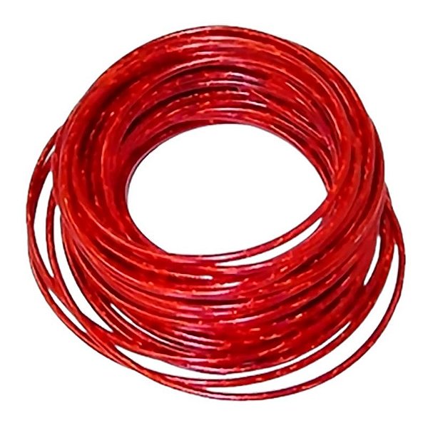 1m de conduíte vermelho