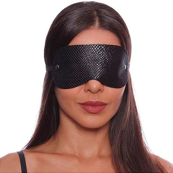 VENDA TAPA OLHOS KROKO DOMINATRIX