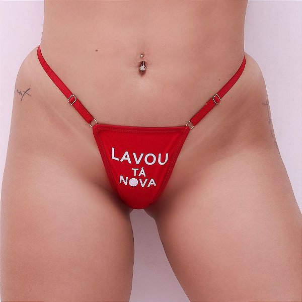 CALCINHA FETICHE LAVOU TA NOVA