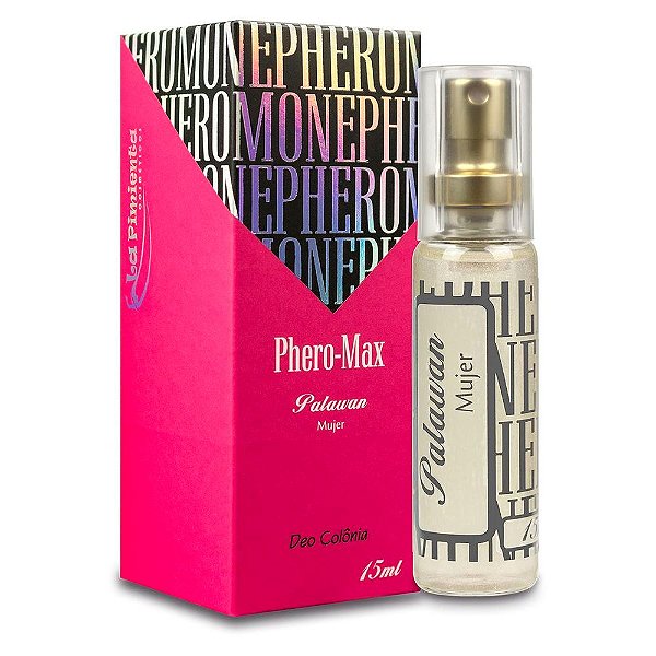 PERFUME FEMININO PHERO MAX PALAWAN MUJER 15ML LA PIMIENTA