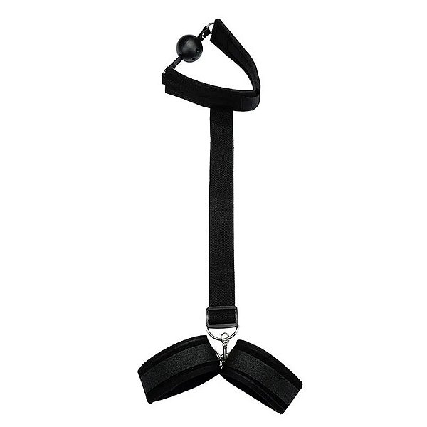 KIT MORDAÇA COM ALGEMAS REGULÁVEL - 3R IMPORT