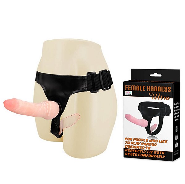 CINTA PENIANA COM PLUG VAGINAL - BAILE