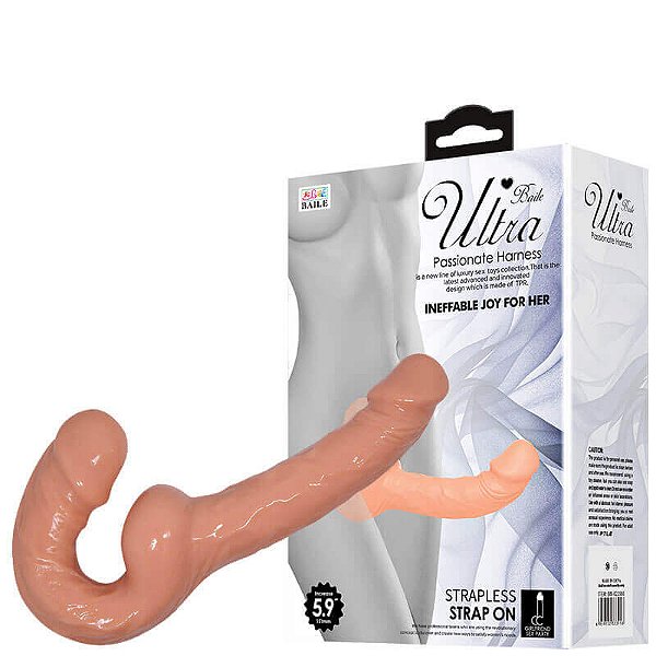 PENETRADOR STRAPLESS COM PLUG VAGINAL ULTRA - BAILE