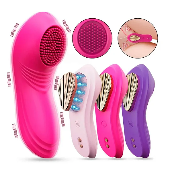 VIBRADOR DE CALCINHA COM IMÃ CONCHA POR APLICATIVO